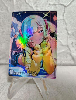 Canary Trading Card Waifu Goddess Story Anime Girl holo Karte Manga Full Art - Image 1