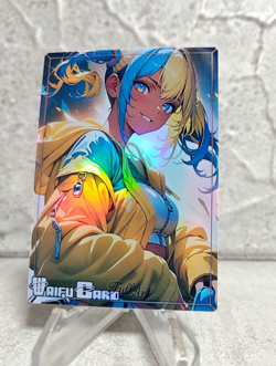 Canary Trading Card Waifu Goddess Story Anime Girl holo Karte Manga Full Art - Image 1