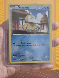 Pokemon TCG Boundaries Crossed Psyduck Reverse Holo Card 33/149 Common - Image 1
