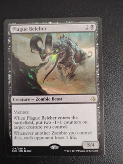 Near Mint MTG Plague Belcher Rare Amonkhet Black #104 3x Available - Image 2