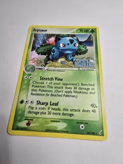 Ivysaur 35/100 EX Crystal Guardians Pokemon Card EXC - Image 2