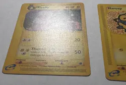 2002 vintage NM to Mint 💎 x2 Cards – Expedition 77 Flaffy & 119/165 Mareep - Image 4