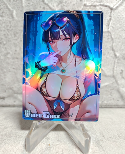 Eve Stellar Blade Trading Card Waifu Goddess Story Anime Girl holo Karte Manga - Image 1