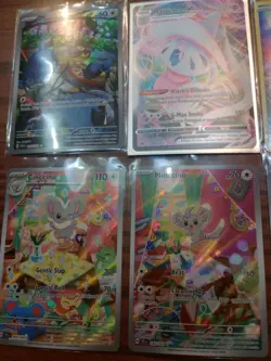 Pokemon Illustration Card Lot Keldeo Cinccino Minccino Rookidee - Image 2