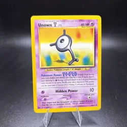 Pokemon Vintage Card - Unown Y - Neo Revelation 40/64 - Uncommon - NM -j - Image 1