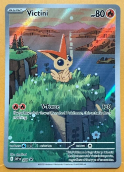 3 CARDS - Victini #208 Pokemon Promo - RECEIVE 3 CARDS - Image 1