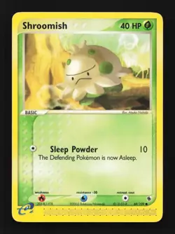 Shroomish 69/109 EX Ruby & Sapphire English Pokemon Card TCG - Image 1