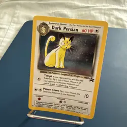 Dark Persian Pokemon Card WOTC Black Star Promo #17 Holo 2000 NM - Image 2