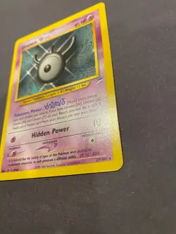 Unown [W] 29/105 Neo Destiny Pokemon TCG Card RARE - Image 4