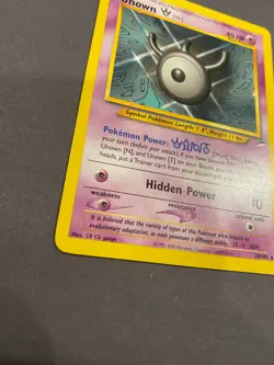 Unown [W] 29/105 Neo Destiny Pokemon TCG Card RARE - Image 5