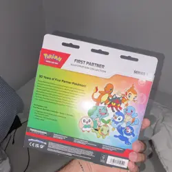 Pokemon TCG First Partner Illustration Series 1 Promo Pack - 3 Cards, Sticker - Image 2