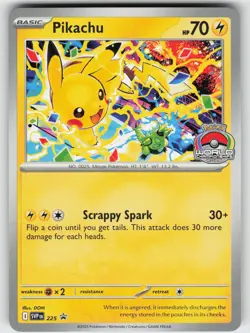 Pikachu - (World Championship 2025) Promo SV: Scarlet & Violet Promo Cards 225 - Image 1