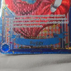 Bandai One Piece Buggy SP Foil Character Card OP09-051 12000 Power English - Image 2