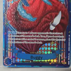 Bandai One Piece Buggy SP Foil Character Card OP09-051 12000 Power English - Image 4