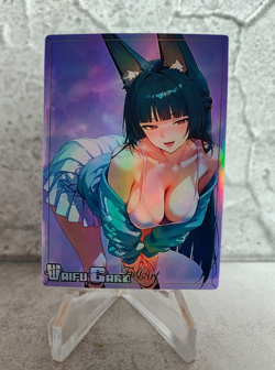 Miyabi ZZZ Trading Card Waifu Goddess Story Anime Girl holo Karte Manga Full Art - Image 1