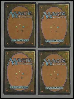 4 1995 Magic the Gathering Pyroblast, Stone Giant, Crumble, Karma Trading Cards - Image 2