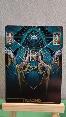 MTG Art Series Strategic Planning 68/81 Gold Stamped Strixhaven: School Of Mages - Image 1