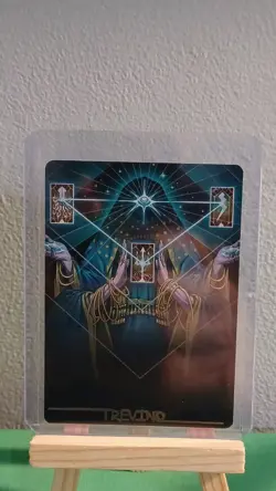 MTG Art Series Strategic Planning 68/81 Gold Stamped Strixhaven: School Of Mages - Image 3