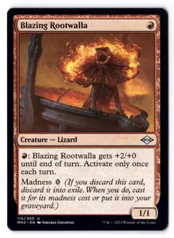 Blazing Rootwalla NM* Modern Horizons 2 ENGLISH 115/303 mtg -UnltdCards - Image 1