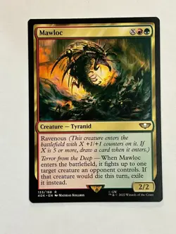 MTG Mawloc 40K 133 Nonfoil R Lightly Played - Image 1