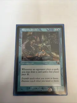 Magic the Gathering TCG Rhystic Study C Prophecy - Image 1