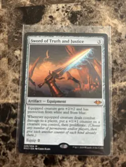 Sword of Truth and Justice Modern Horizons Normal NM. Tracking Included - Image 1