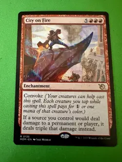 City on Fire March of the Machine Regular - Image 1