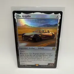 MTG Final Fantasy The Regalia Legendary Artifact - Vehicle RARE FOIL #0267 - Image 1
