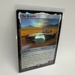 MTG Final Fantasy The Regalia Legendary Artifact - Vehicle RARE FOIL #0267 - Image 2