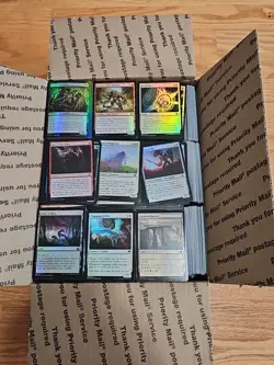 INCREDIBLE MTG Lot of 4,000 MTG FOILS - ALL FOIL NM/LP Bulk INCLUDES 200+ RARES - Image 1