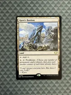 MTG Karn’s Bastion #0163 Rare Commander: Edge of Eternities (EOC) - Image 1