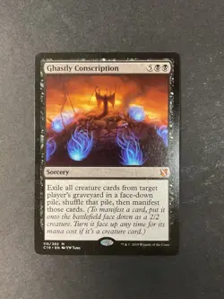 Ghastly Conscription - Commander 2019 - Magic the Gathering - MTG - Image 1