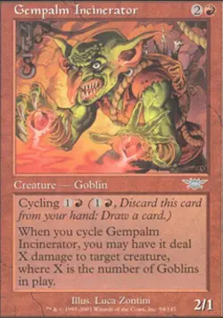 Gempalm Incinerator - Medium Play MTG Legions - Image 1