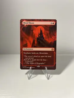 MTG Blood Moon 0040 Wilds of Eldraine Mythic Showcase Extended Art NM - Image 1
