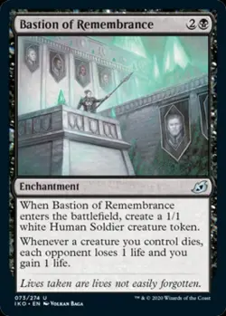 Bastion of Remembrance -Foil Near Mint MTG Ikoria: Lair of Behemoths - Image 1