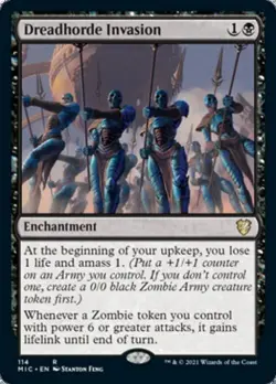 Dreadhorde Invasion - Light Play MTG Commander 2021 Midnight Hunt - Image 1