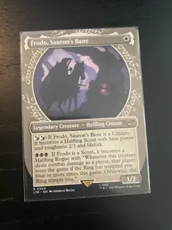 Frodo, Sauron’s Bane MTG LOTR - Image 1