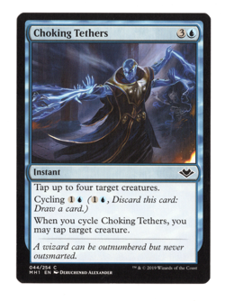 MTG-Choking Tethers-Modern Horizons-44-LP-NonFoil - Image 1