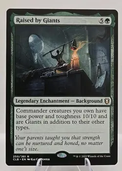 Raised by Giants MTG Commander Legends: Battle for Baldur's Gate Regular - Image 1