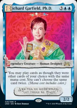 Richard Garfield, Ph.D. - Near Mint MTG Unsanctioned - Image 1