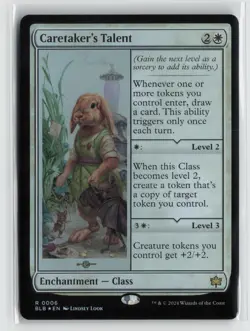 Caretaker's Talent Bloomburrow 0006 Foil Bloomburrow BLB MTG Magic - Image 1