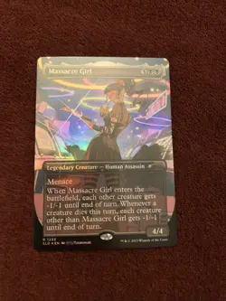 Massacre Girl Secret Lair Drop Foil 1233 NM+ Unplayed MTG Magic Card - Image 1