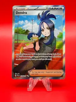 Pokemon Card TCG - Dendra 250/193 Full Art Trainer Ultra Rare Paldea Evolved NM - Image 1