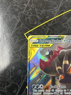 Pokemon TCG Umbreon and Darkrai GX Tag Team Card 125/236 - Image 3