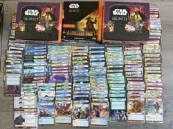 Star Wars Unlimited A Lawless Time 900 Card Lot Legendary Rare Hyperspace Foils - Image 1