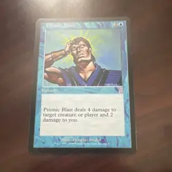 Magic: The Gathering Psionic Blast x2 Instant Blue English - Image 2