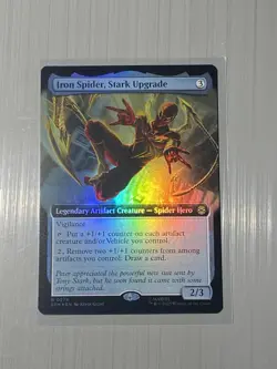 MTG Iron Spider, Stark Upgrade (Extended Art) Foil R 0279 SPM - Image 1
