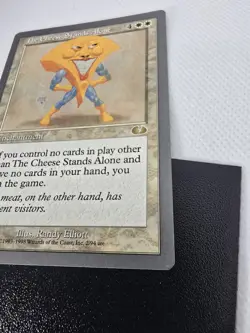 Wizards The Cheese Stands Alone Unglued Enchantment White Randy Elliott 2/94 - Image 3