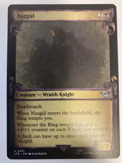 Nazgul Showcase Scroll Non-foil 0551 | LTR The Lord of the Rings | MTG - Image 1