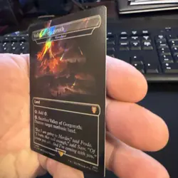 Valley of Gorgoroth - Wasteland (Surge Foil) Lord of the Rings NM 406 - Image 3